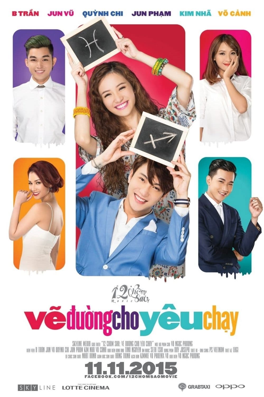 Poster phim 12 chòm sao: Vẽ đường cho yêu chạy