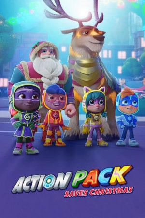 Poster phim Action Pack giải cứu Giáng sinh