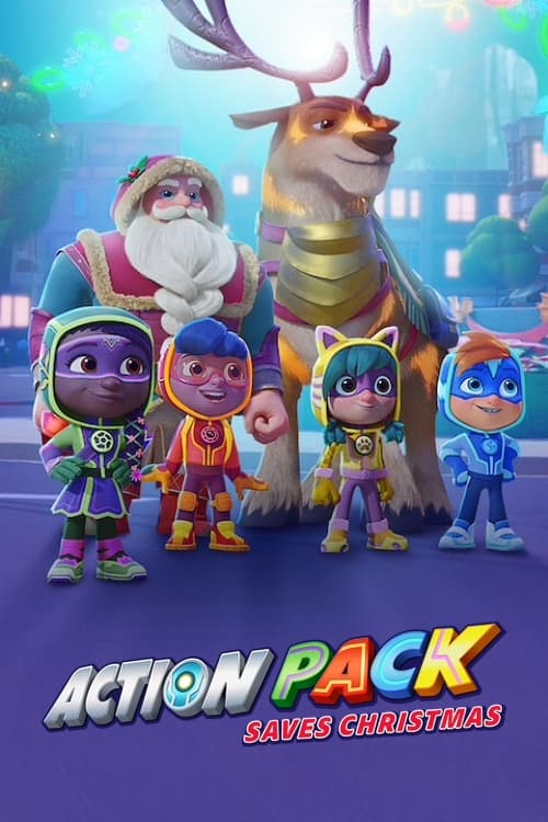 Poster phim Action Pack giải cứu Giáng sinh