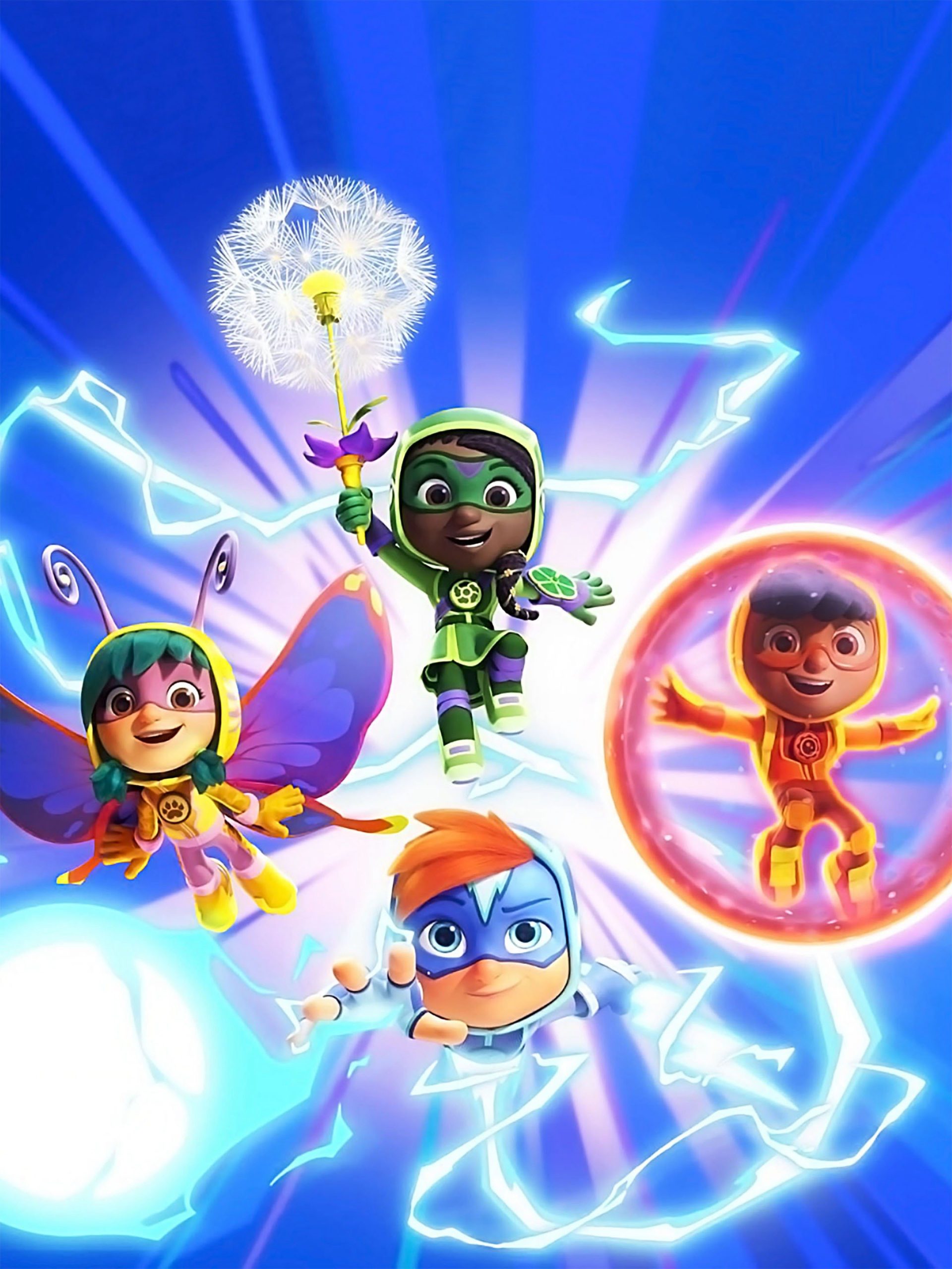Poster phim Action Pack: Siêu Nhân Nhí Hành Động