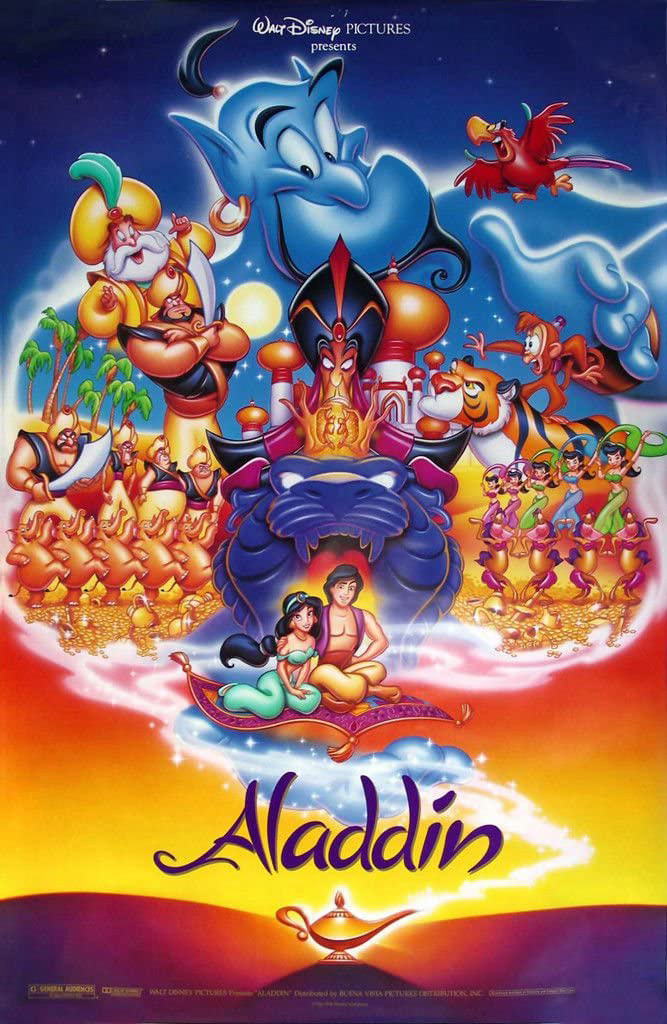 Poster phim Aladdin Và Cây Đèn Thần