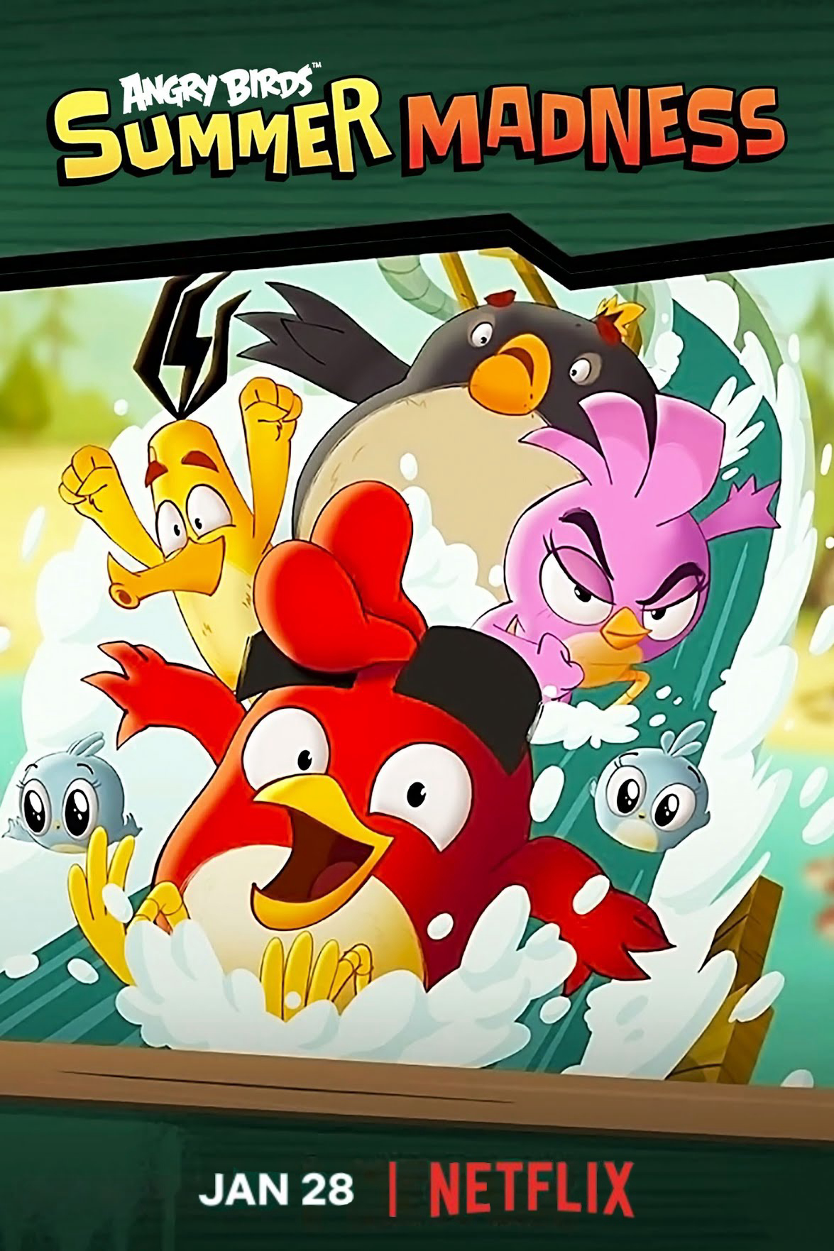 Poster phim Angry Birds: Quậy Tưng Mùa Hè (Phần 3)