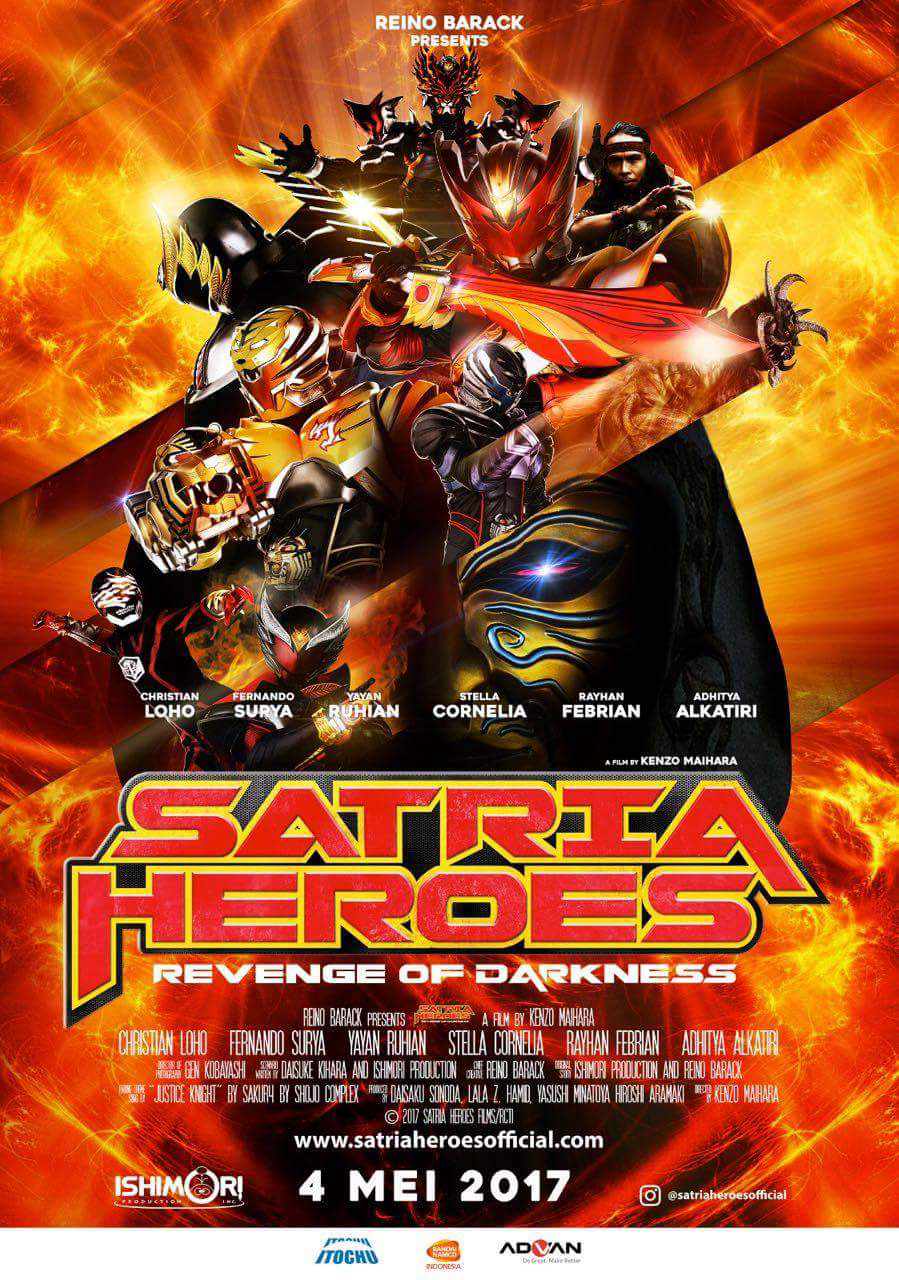 Poster phim Anh hùng Satria: Bóng tối báo thù