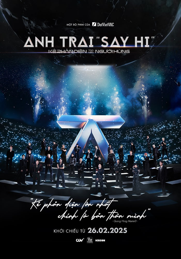 Poster phim Anh Trai Say Hi: Kẻ Phản Diện Tạo Nên Người Hùng