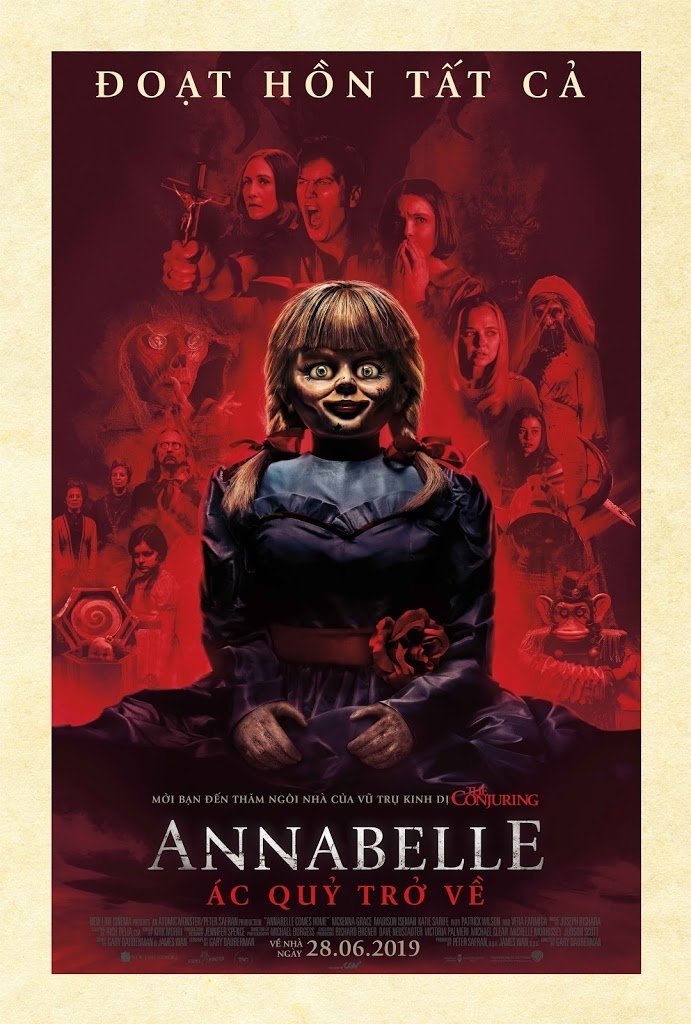 Poster phim Annabelle: Ác quỷ trở về