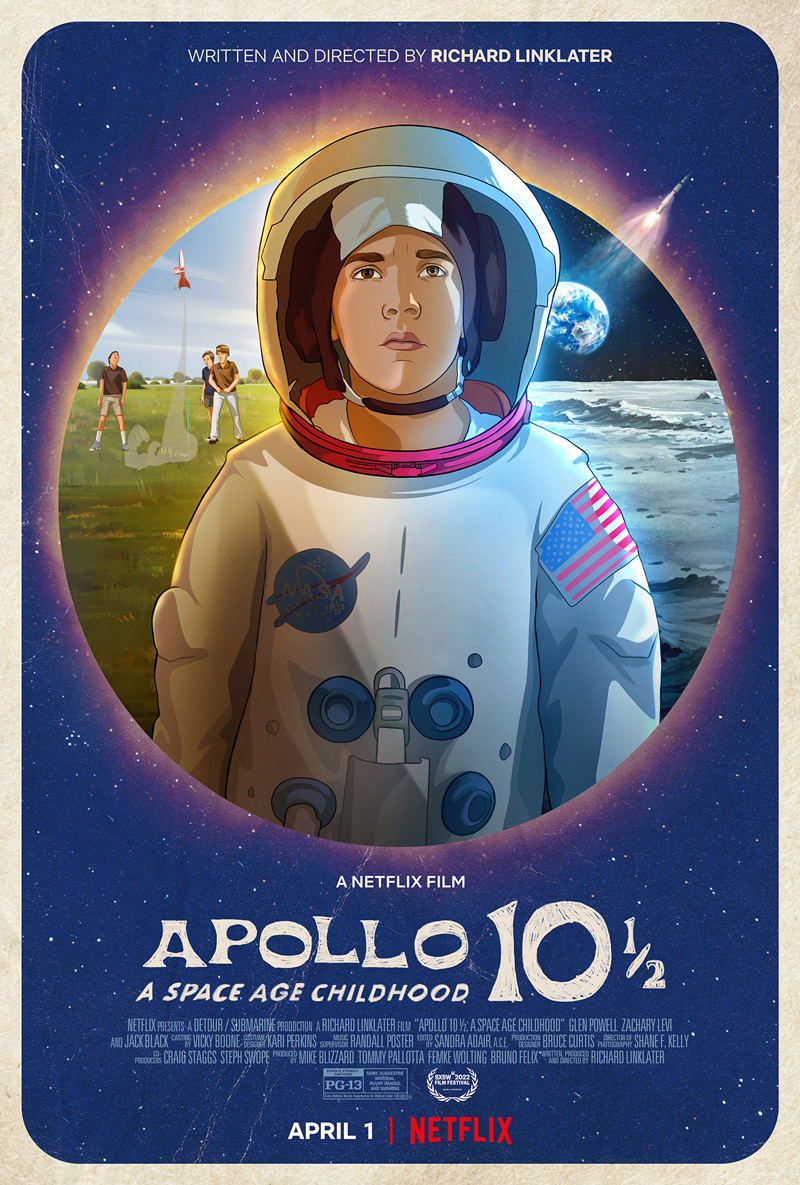 Poster phim Apollo 10 1/2: Thời thơ ấu ở kỷ nguyên vũ trụ