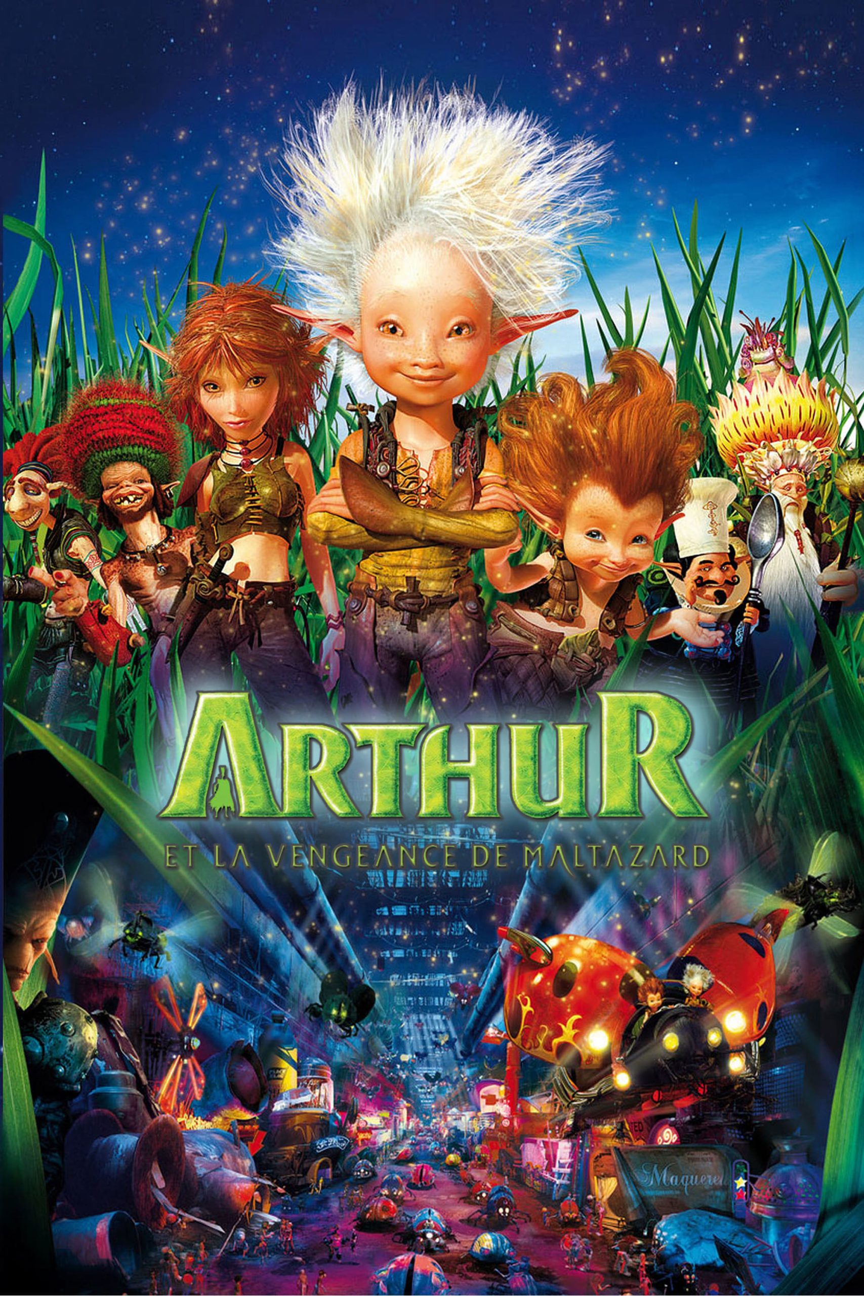Poster phim Arthur và Sự Báo Thù của Maltazard