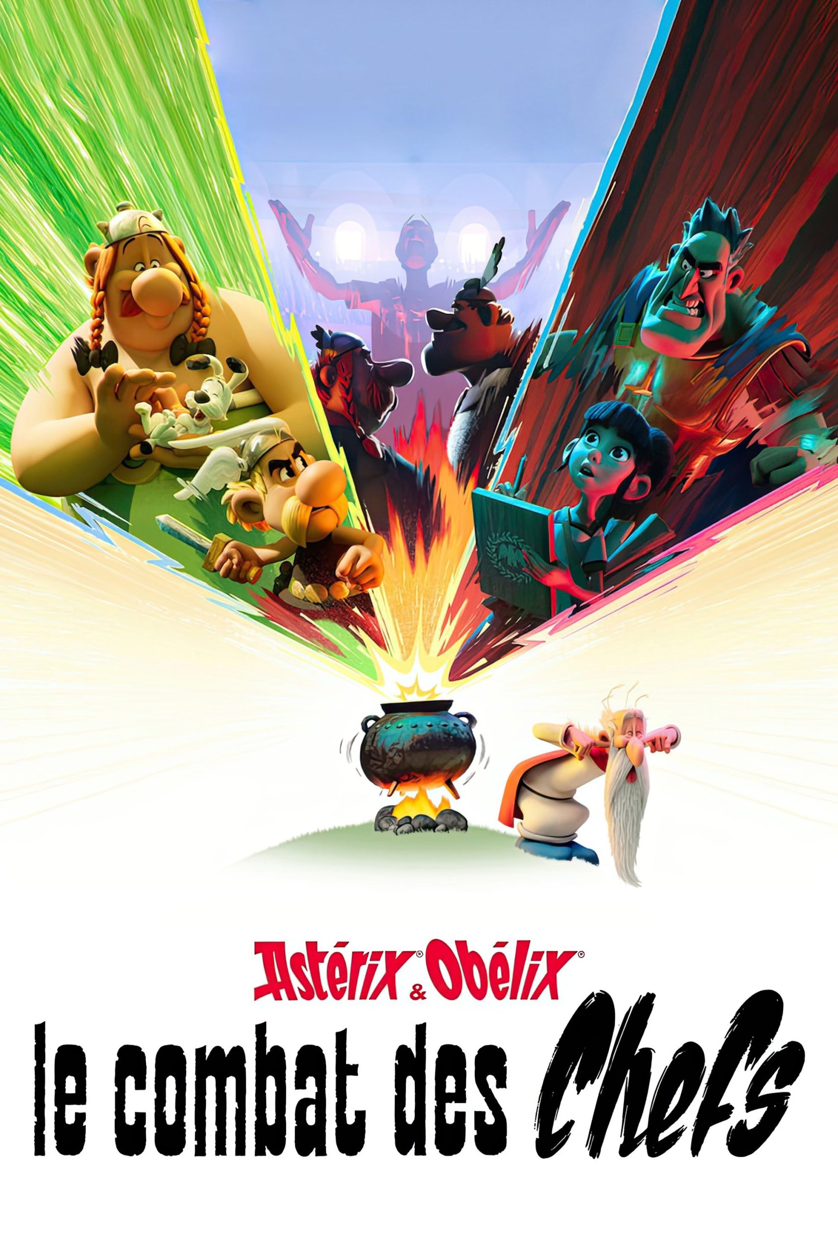 Poster phim Astérix và Obélix: Cuộc đấu của các thủ lĩnh