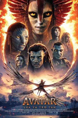 Poster phim Avatar 3: Lửa và Tro Tàn
