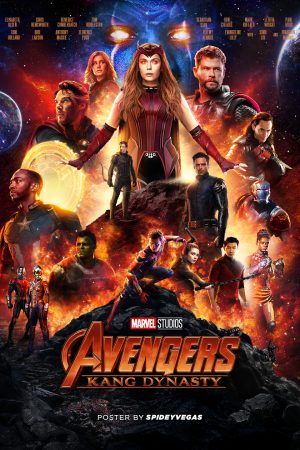 Poster phim Avengers: Triều Đại của Kang
