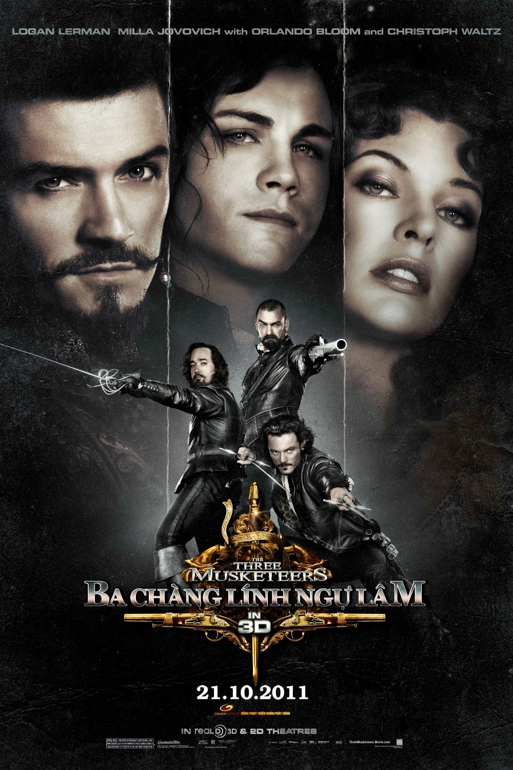 Poster phim The Three Musketeers