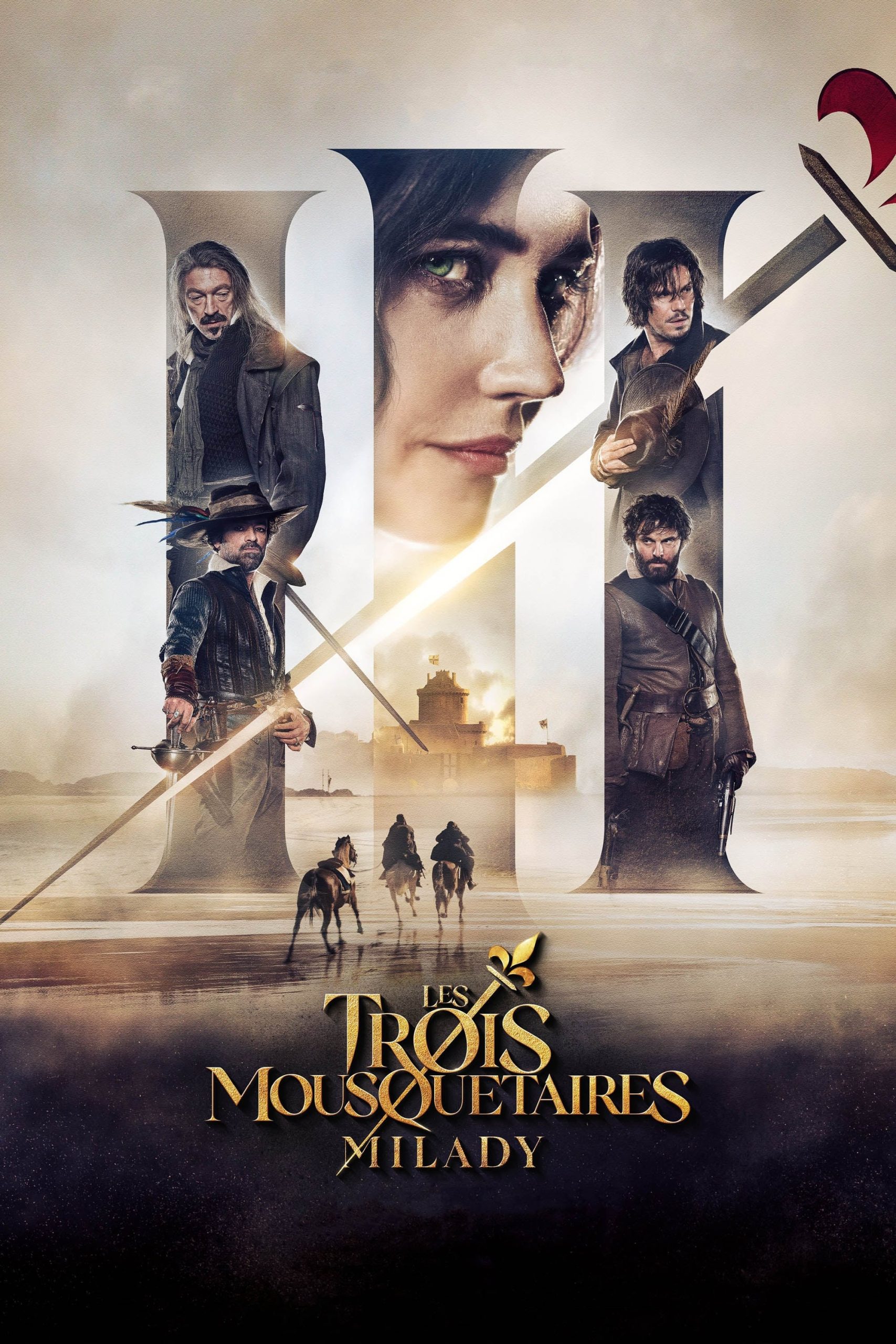 Poster phim Ba Chàng Lính Ngự Lâm – Phần 2: Milady