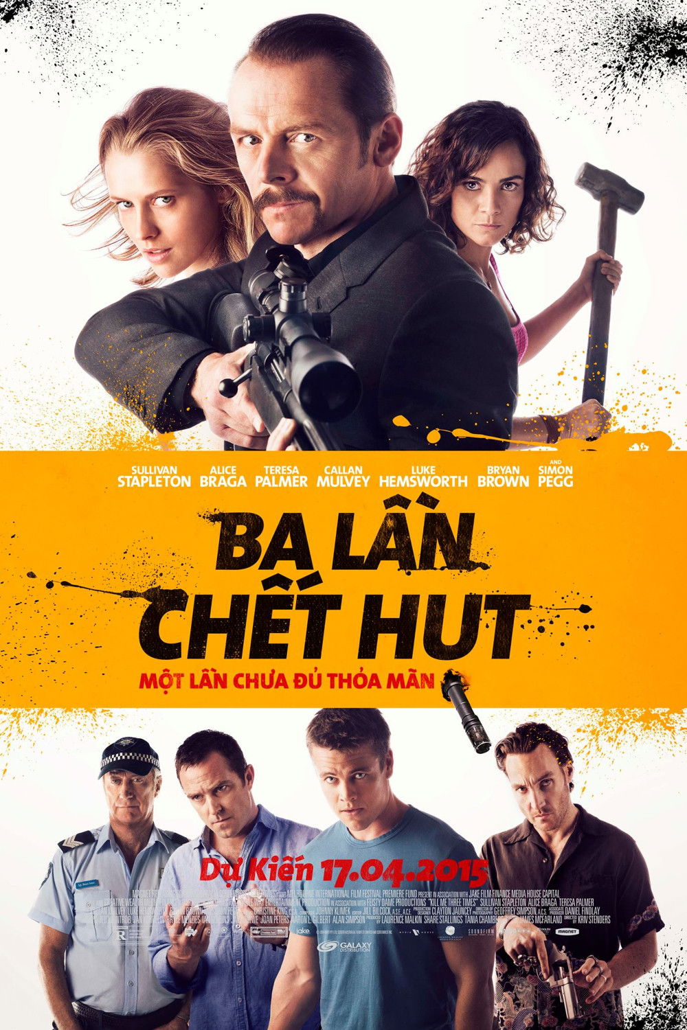 Poster phim Ba Lần Chết Hụt