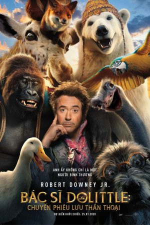 Poster phim Bác sĩ Dolittle: Chuyến phiêu lưu thần thoại