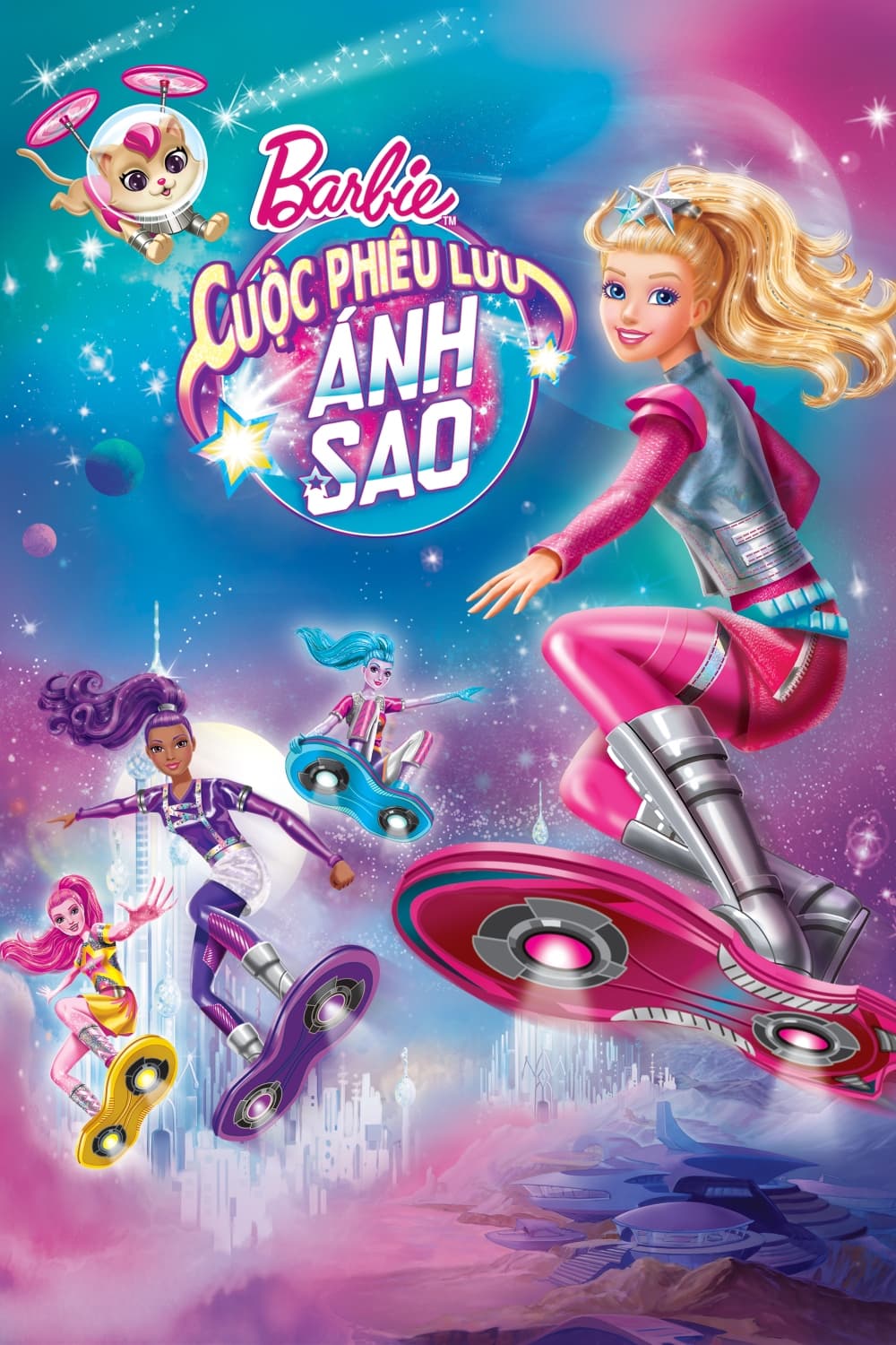 Poster phim Barbie: Cuộc Chiến Ngoài Không Gian