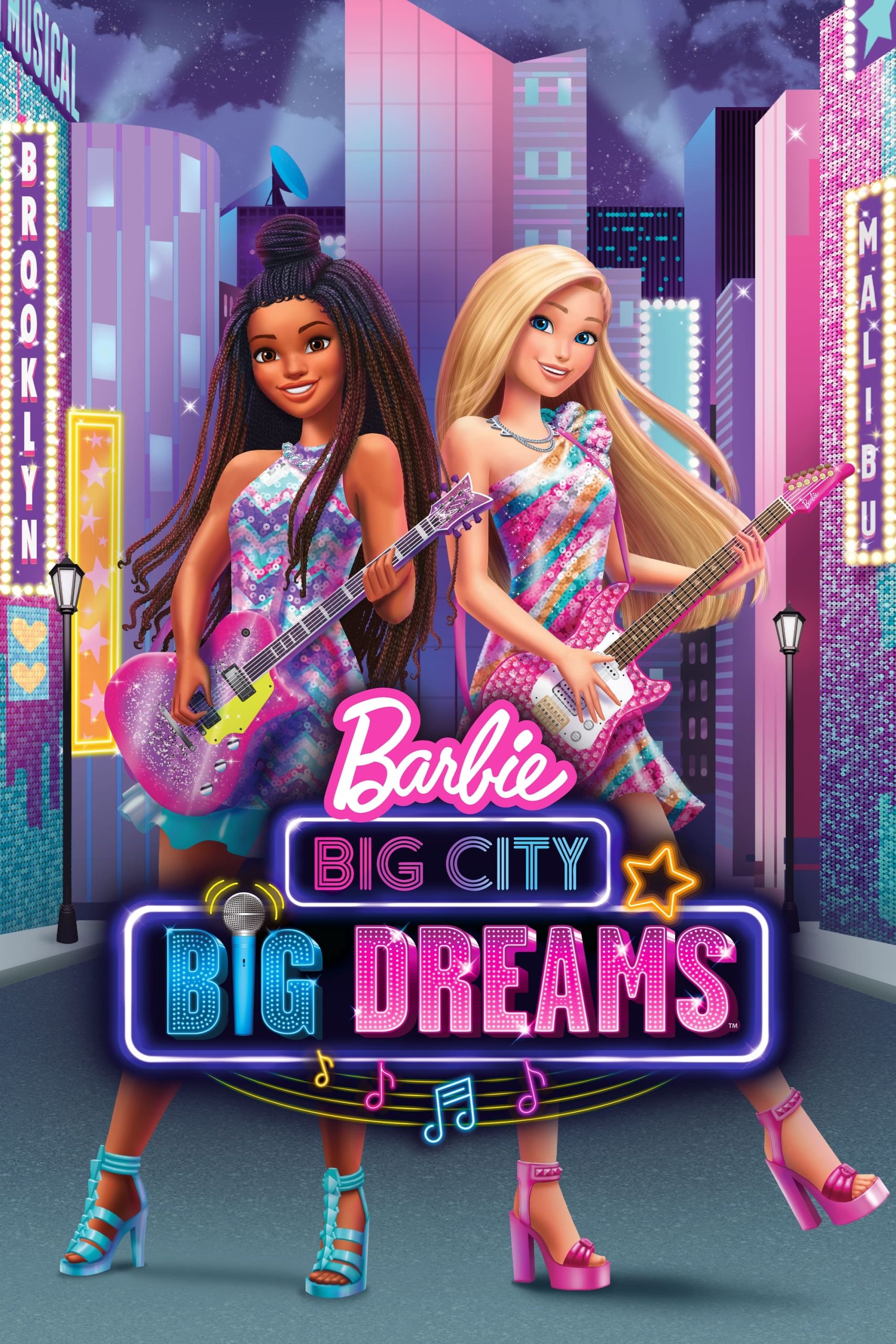 Poster phim Barbie: Thành Phố Lớn, Giấc Mơ Lớn