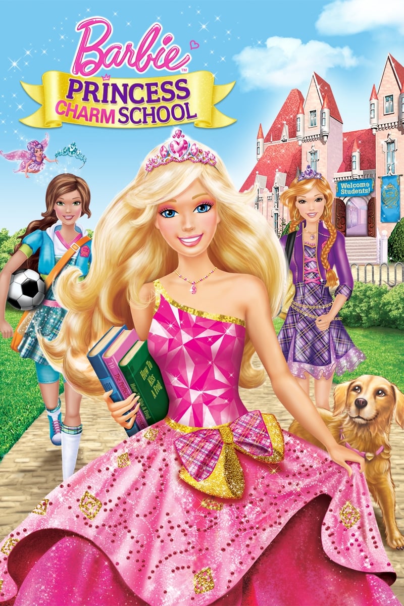 Poster phim Barbie: Trường Công Chúa Duyên Dáng