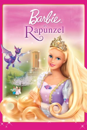 Poster phim Barbie vào vai Rapunzel