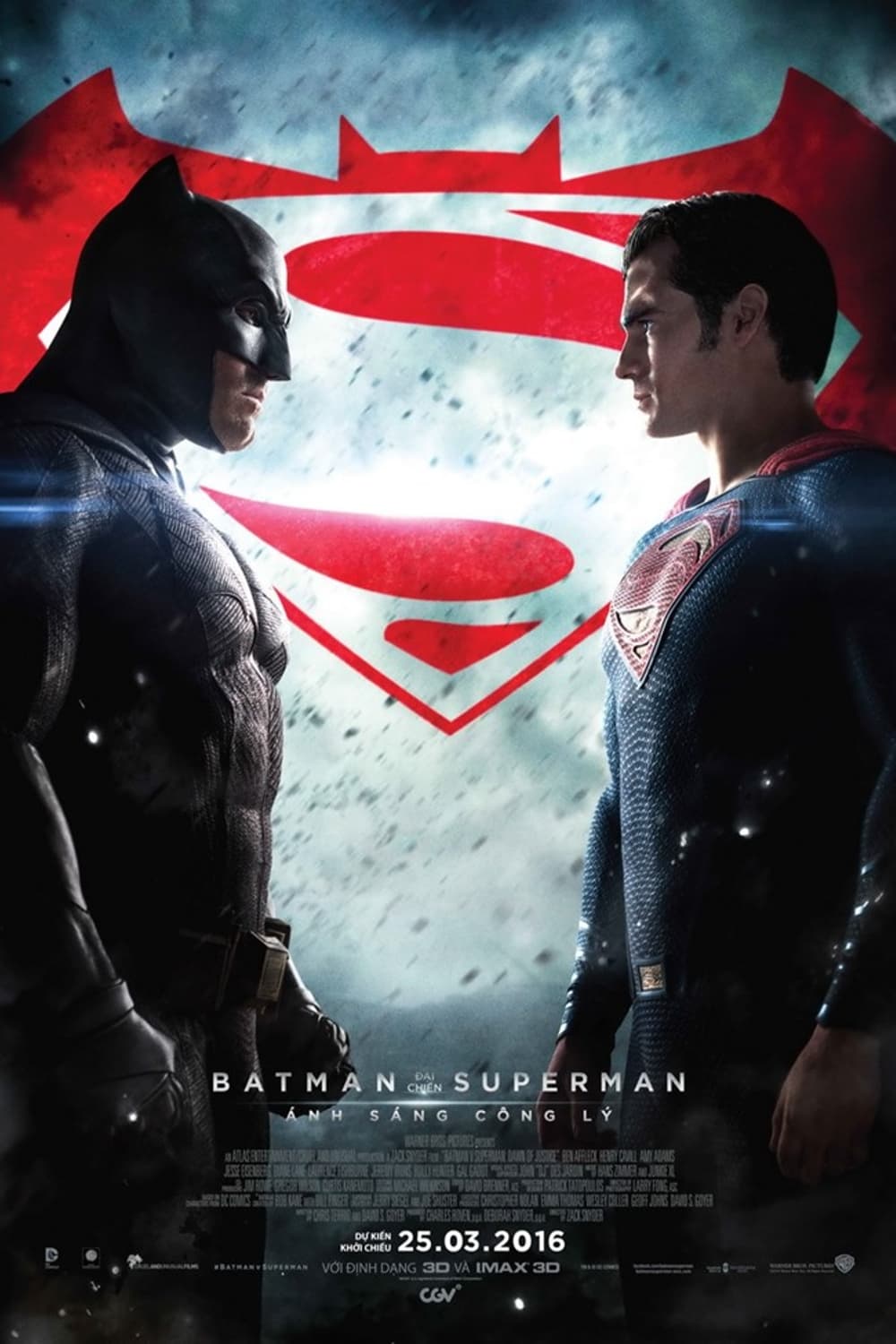 Poster phim Batman Đại Chiến Superman: Ánh Sáng Công Lý