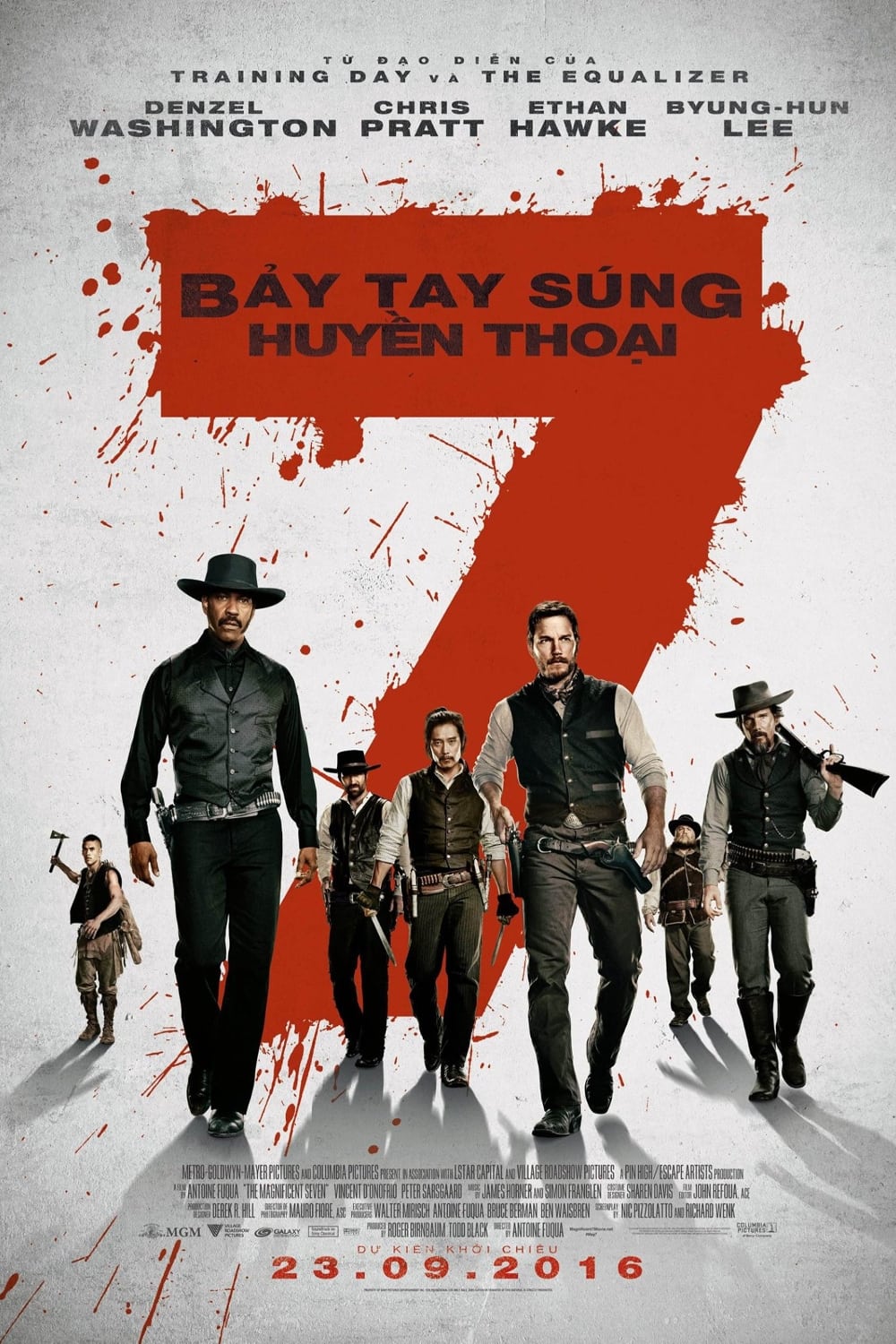 Poster phim Bảy Tay Súng Huyền Thoại