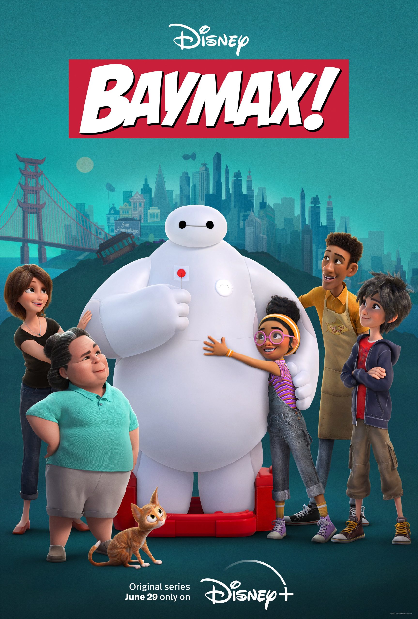 Poster phim Baymax (Phần 1)