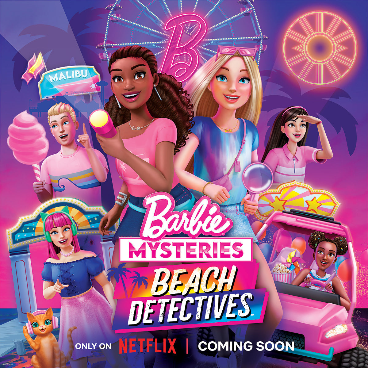 Poster phim Bí ẩn quanh Barbie: Cuộc săn ngựa vĩ đại