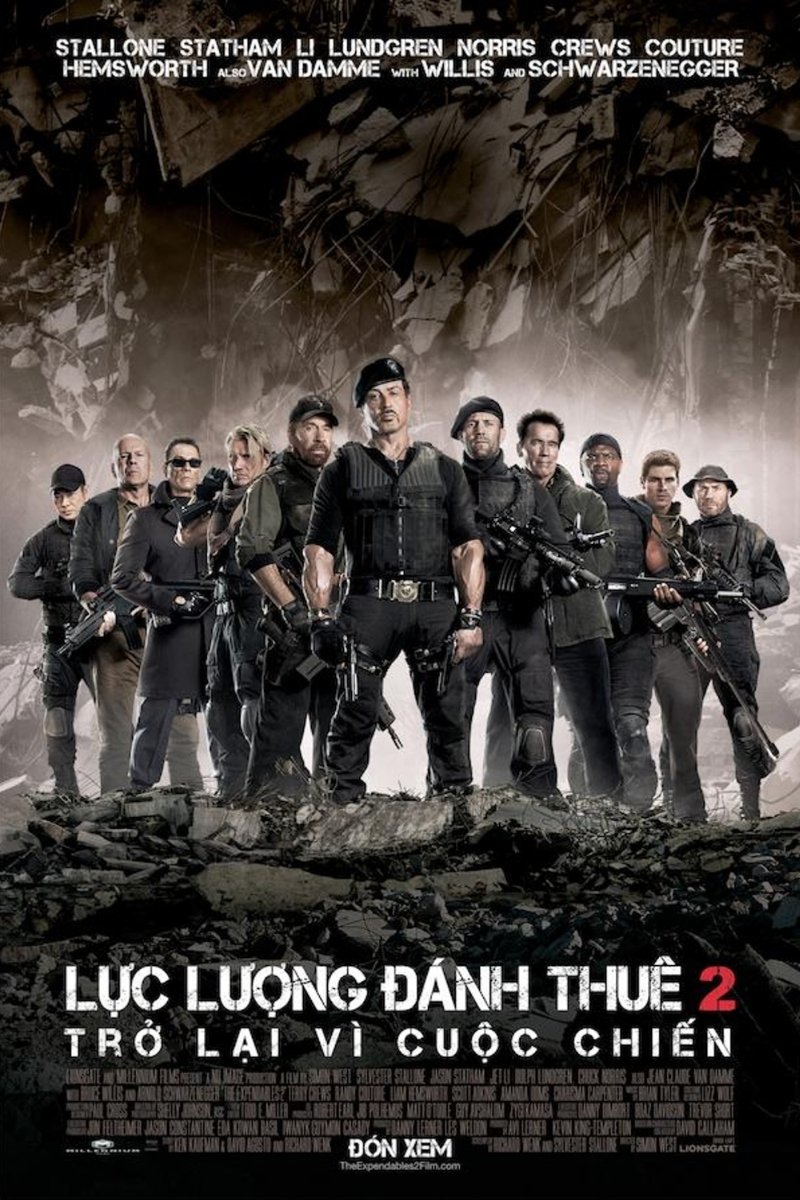 Poster phim Biệt đội đánh thuê 2