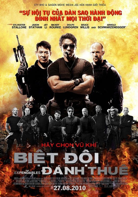 Poster phim Biệt đội đánh thuê