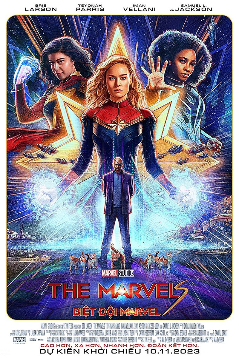 Poster phim Biệt Đội Marvel