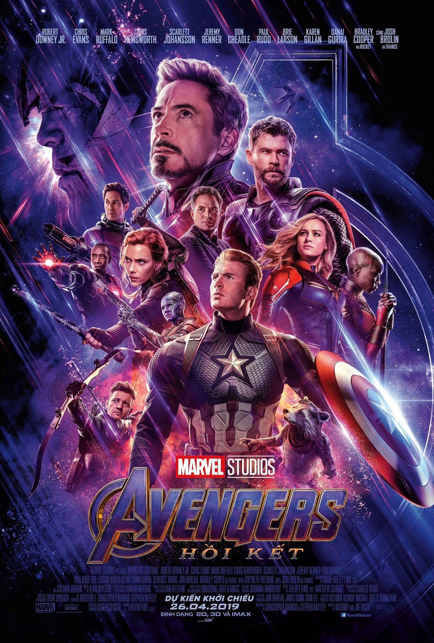 Poster phim Avengers: Hồi Kết