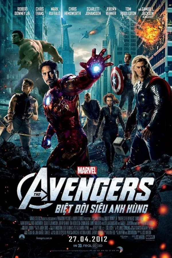Poster phim Biệt Đội Siêu Anh Hùng