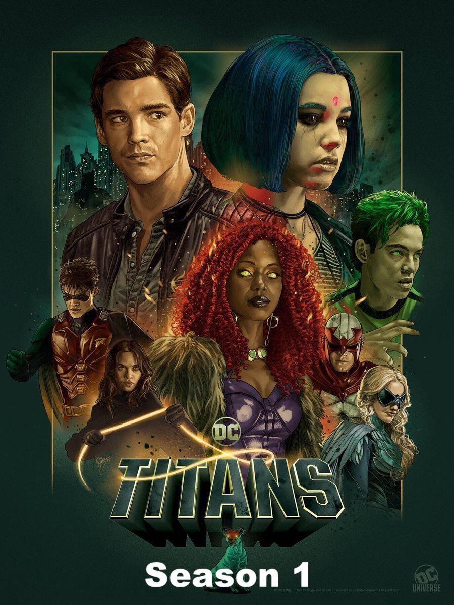 Poster phim Biệt Đội Titan (Phần 1)