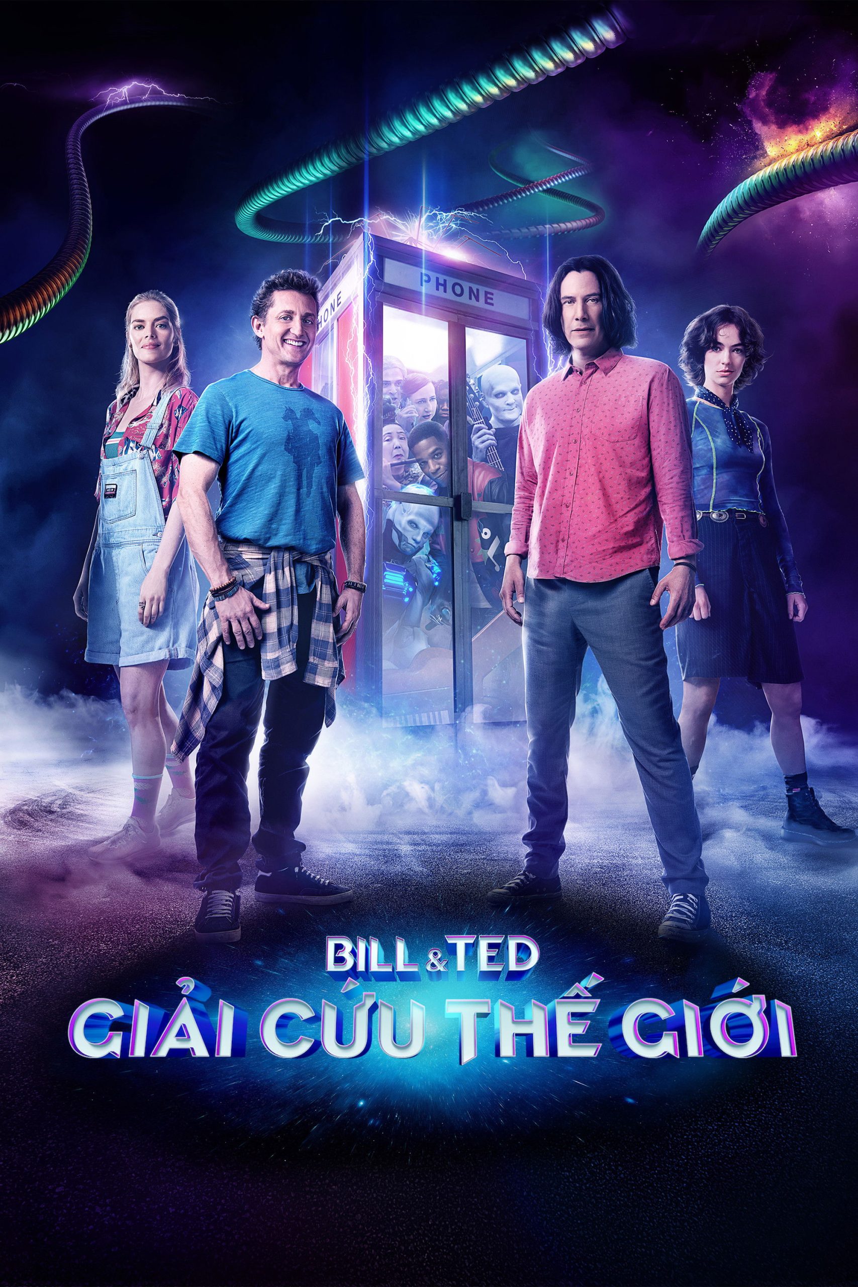 Poster phim Bill & Ted Giải Cứu Thế Giới