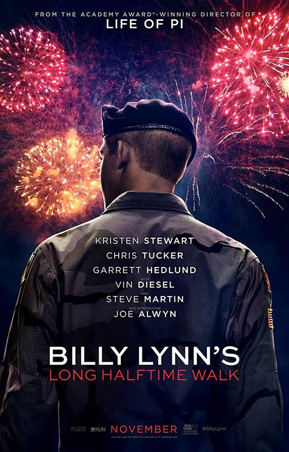 Poster phim Billy Lynn Và Cuộc Chiến Nửa Đời Người