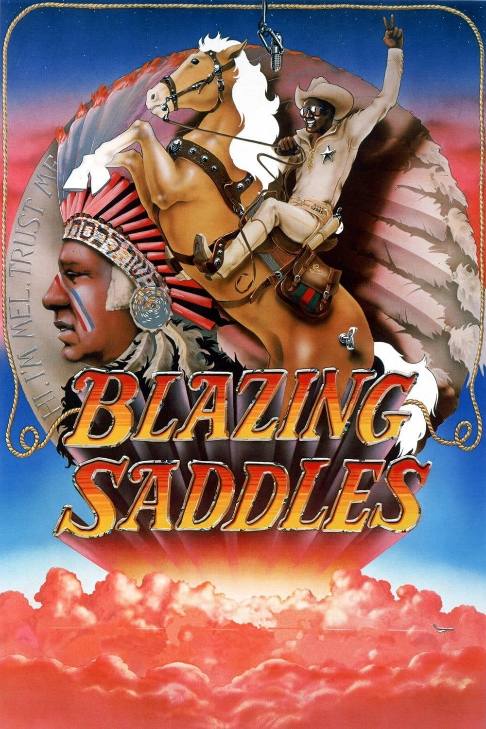 Poster phim Blazing Saddles