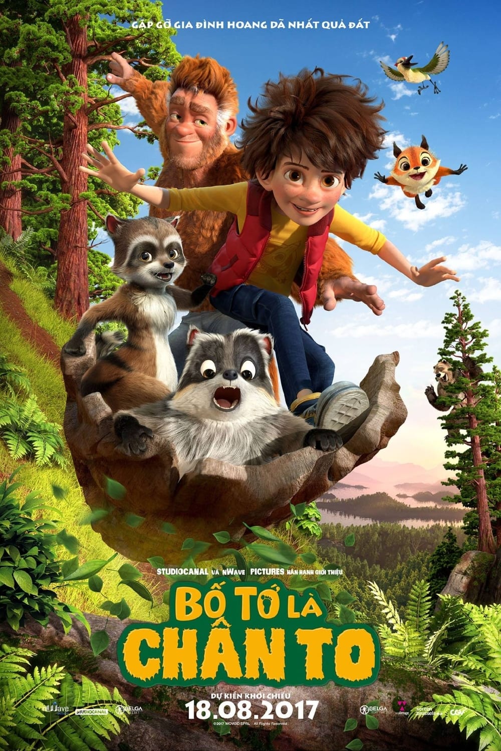 Poster phim Bố Tớ Là Chân To