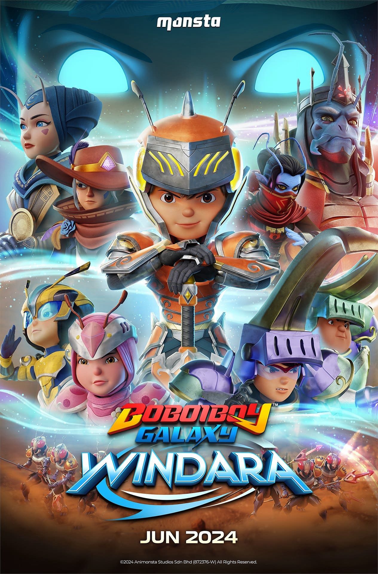 Poster phim BoBoiBoy Galaxy (Phần 3)