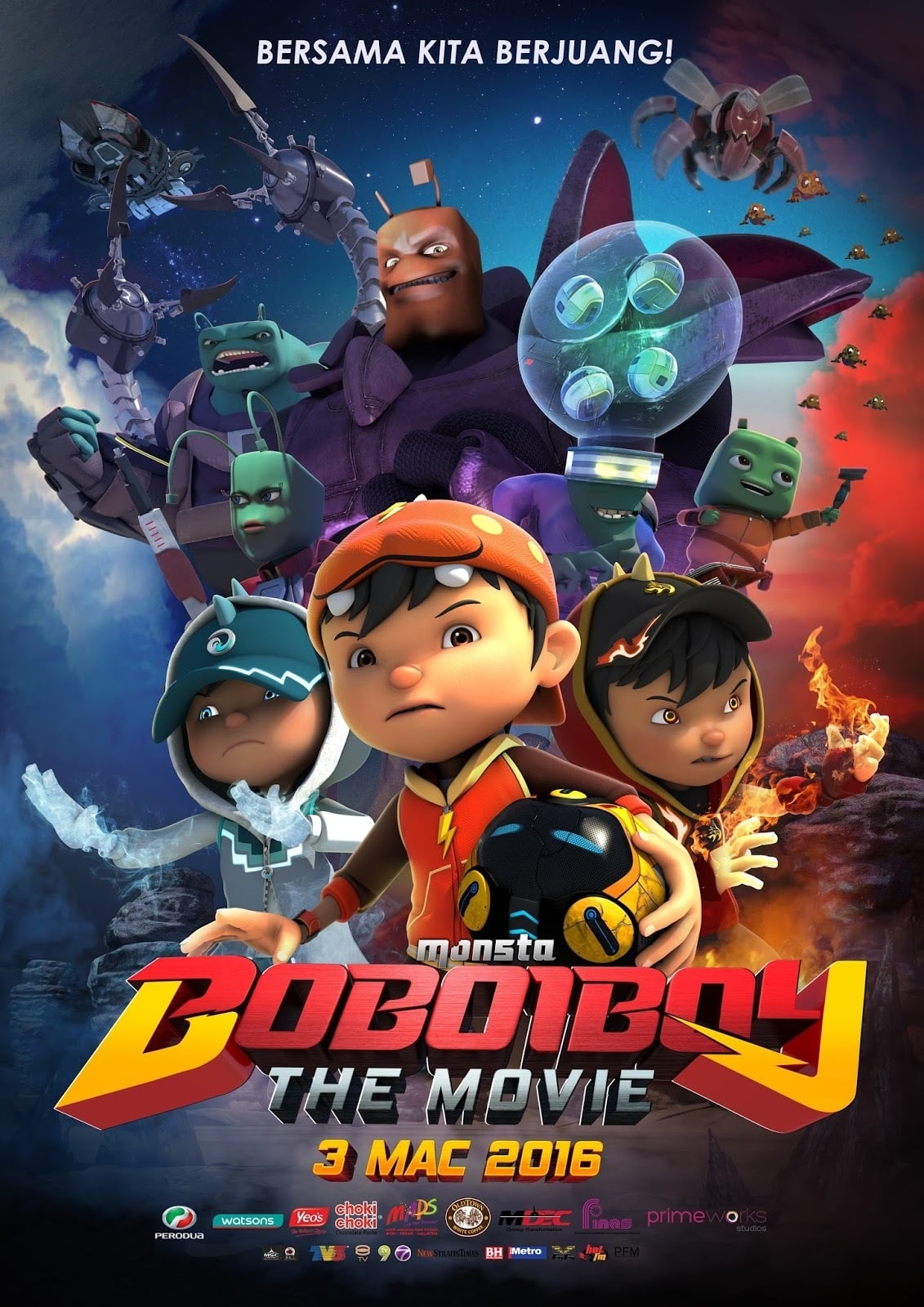 Poster phim BoBoiBoy Phiêu Lưu Ký