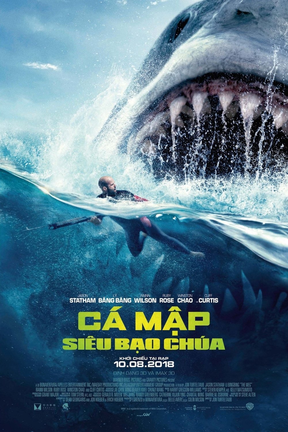 Poster phim Cá Mập Siêu Bạo Chúa