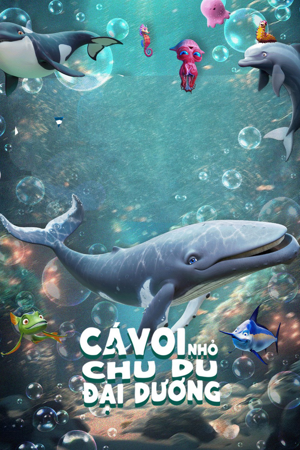 Poster phim Cá Voi Nhỏ Chu Du Đại Dương
