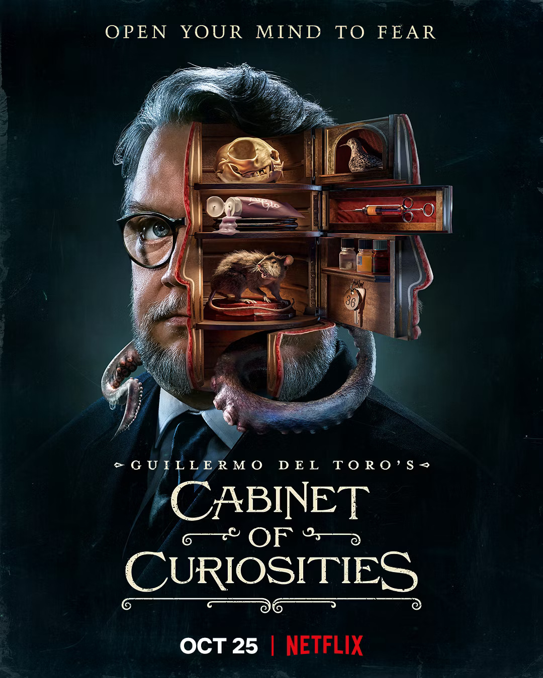 Poster phim Căn buồng hiếu kỳ của Guillermo del Toro