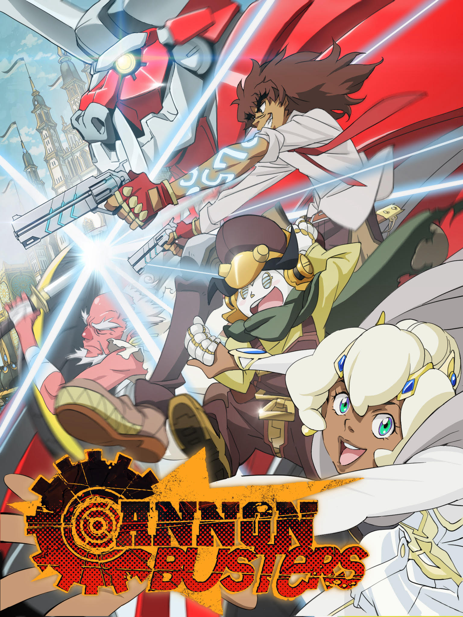 Poster phim Cannon Busters: Khắc tinh đại pháo