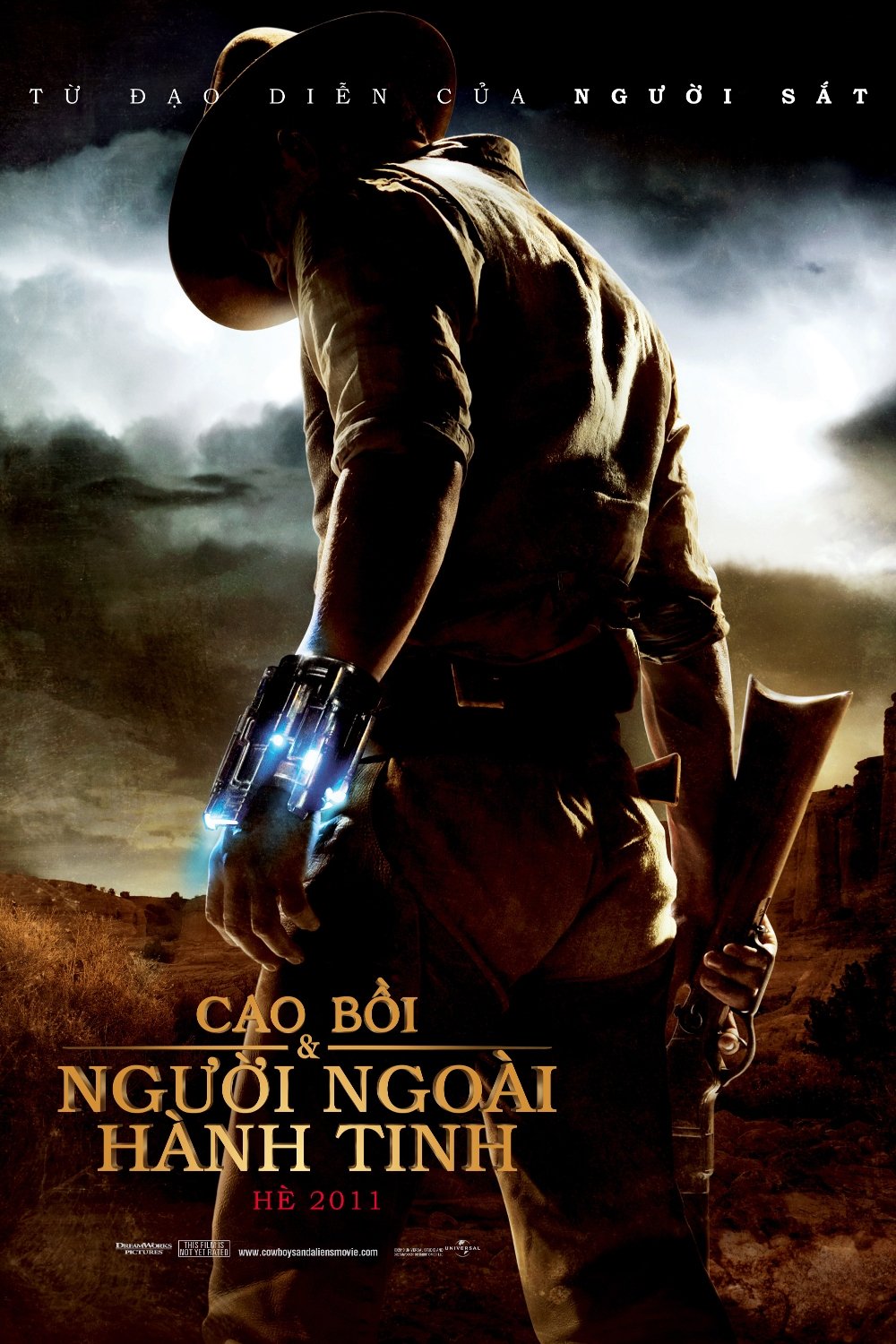 Poster phim Cao Bồi Và Người Ngoài Hành Tinh