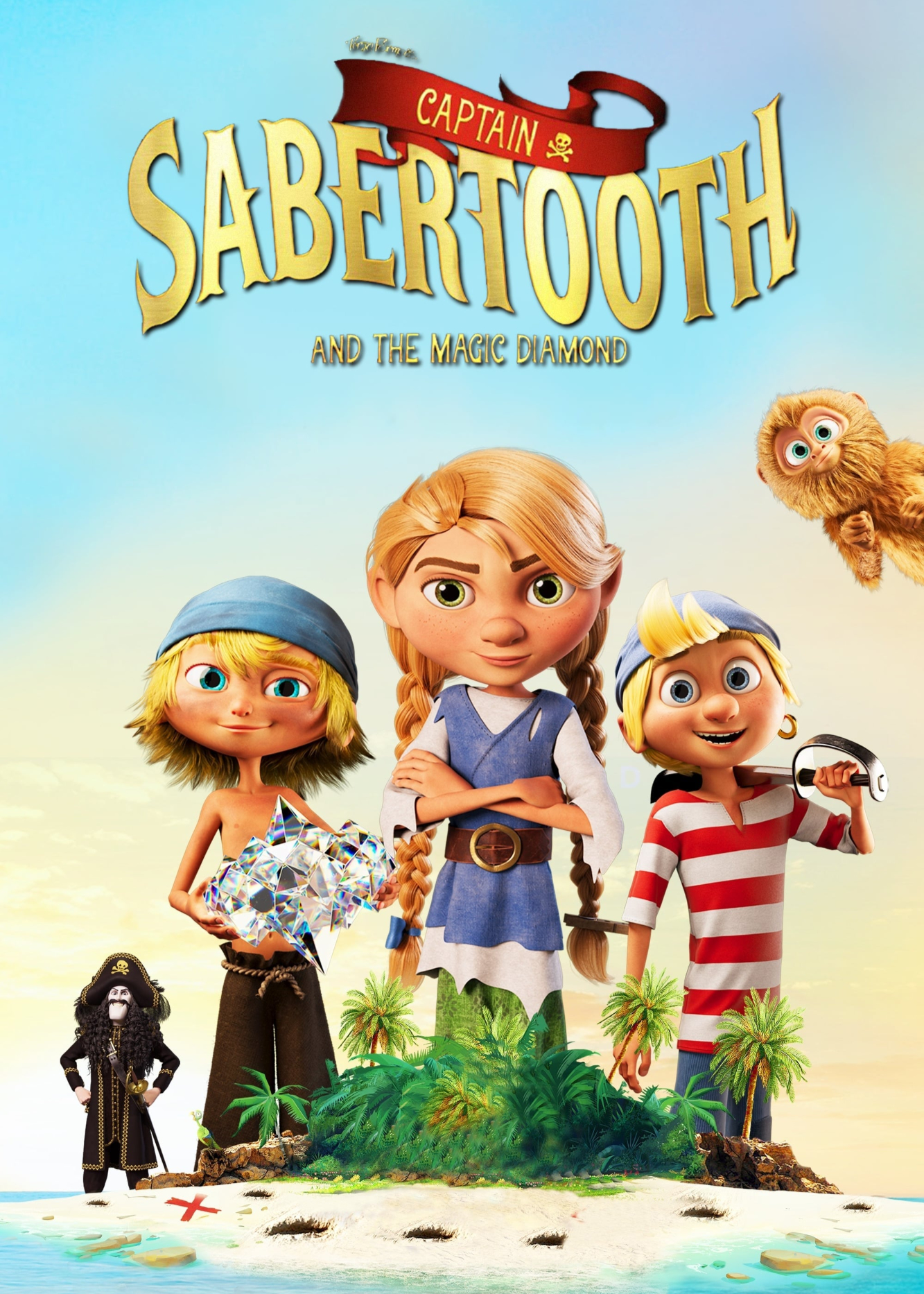 Poster phim Captain Sabertooth and the Magic Diamond