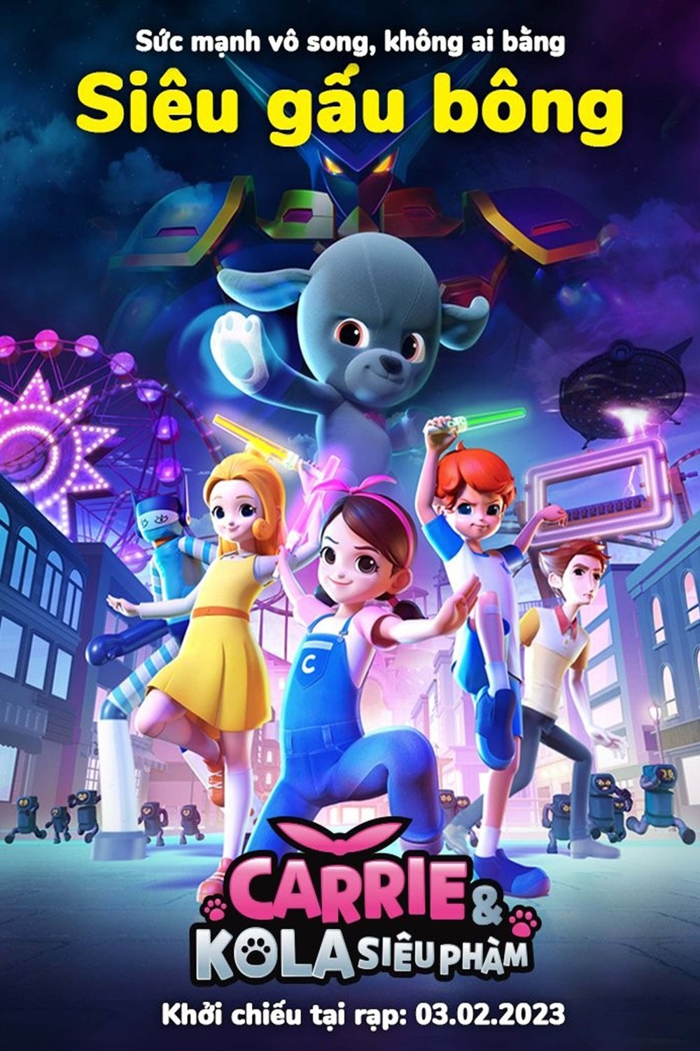 Poster phim Carrie & Kola Siêu Phàm