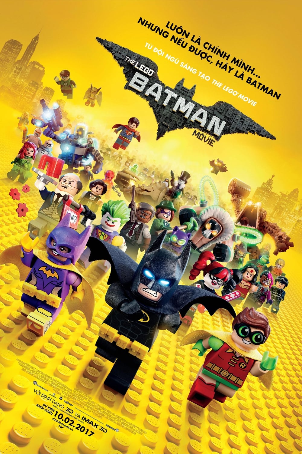 Poster phim Lego Người Dơi