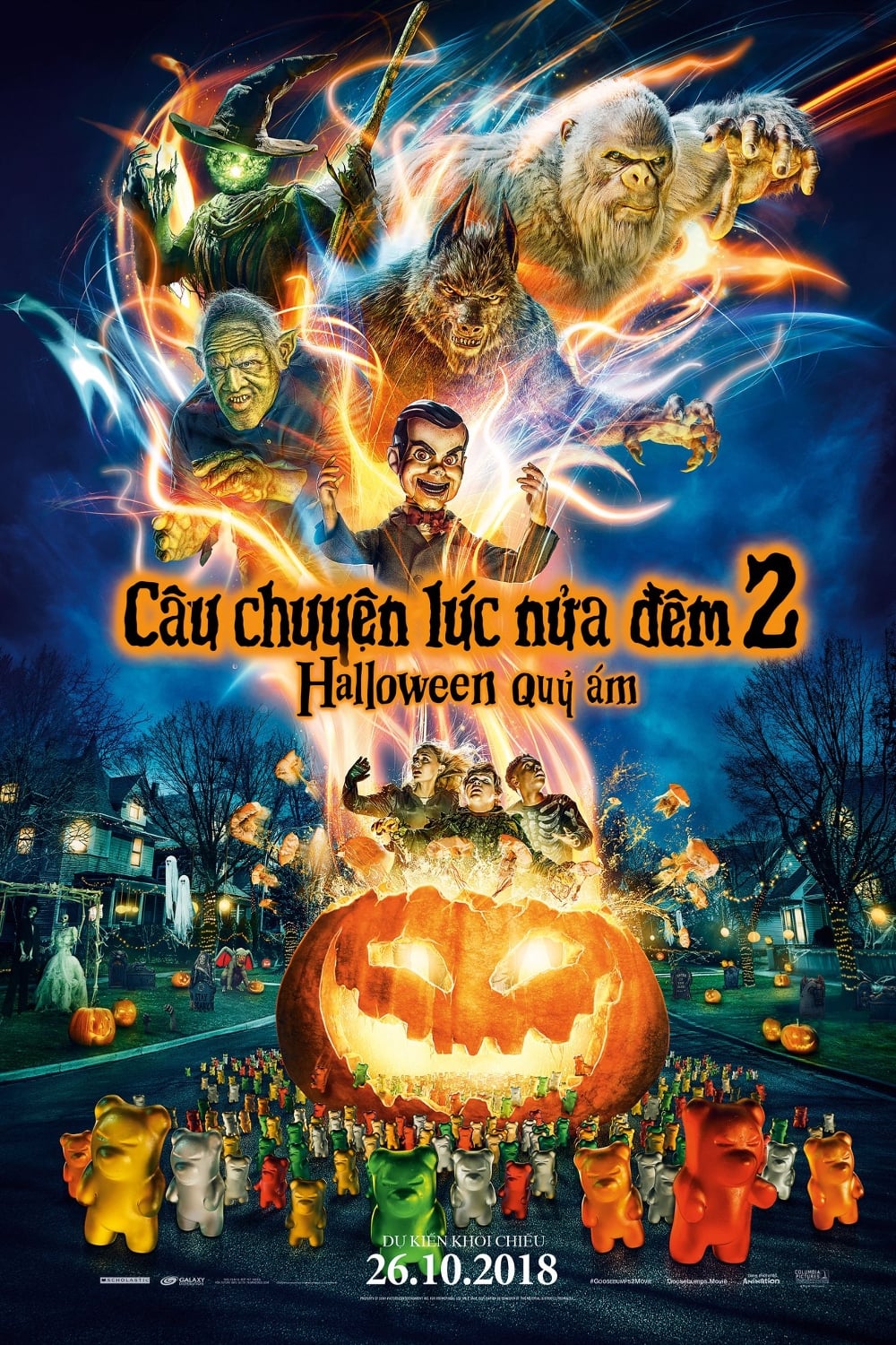 Poster phim Câu Chuyện Lúc Nửa Đêm 2: Halloween Quỷ Ám