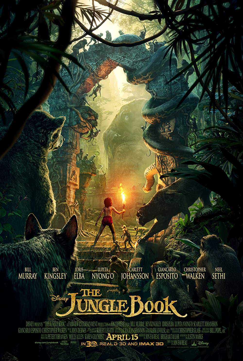 Poster phim Cậu Bé Rừng Xanh