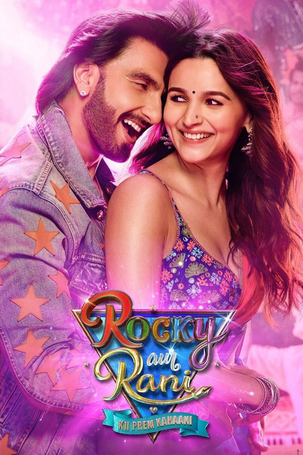 Poster phim Câu chuyện tình yêu của Rocky và Rani