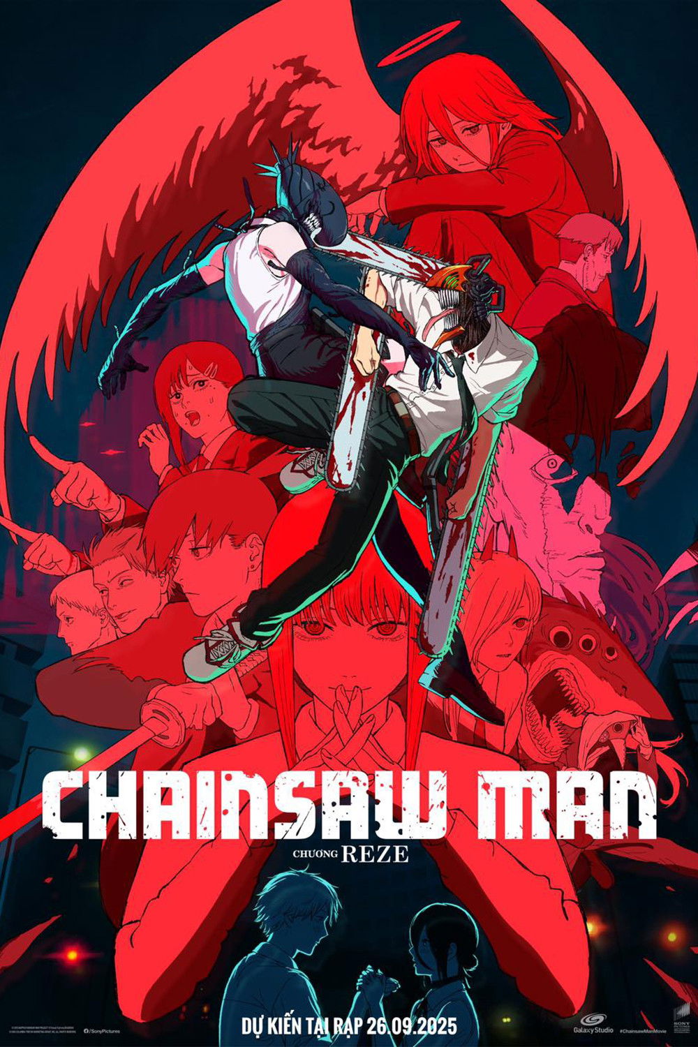 Poster phim Chainsaw Man – The Movie: Chương Reze